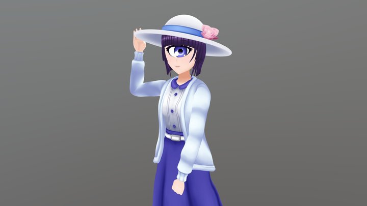 Manako ~ Monster Musume 3D Model