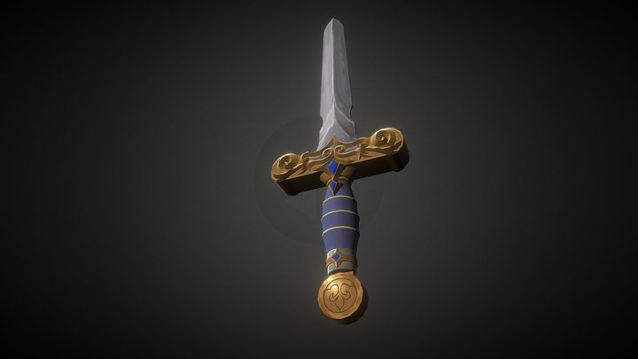 [Student Work] Royal Dagger 3D Model
