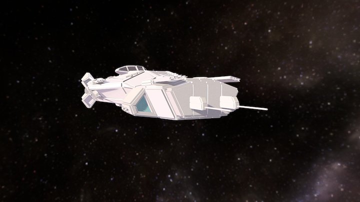 Terran - Independence Capital Ship (WIP) 3D Model