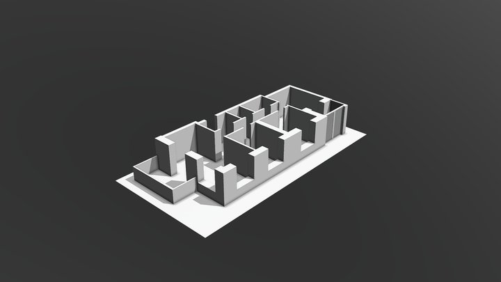 flat 3D Model