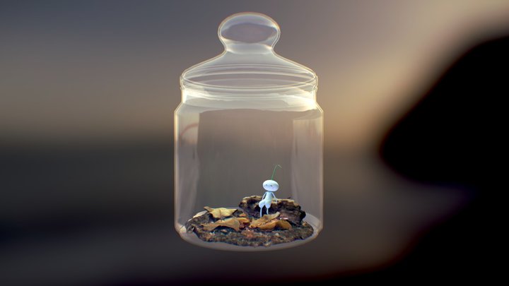 Tiny Terrarium (game concept) 3D Model