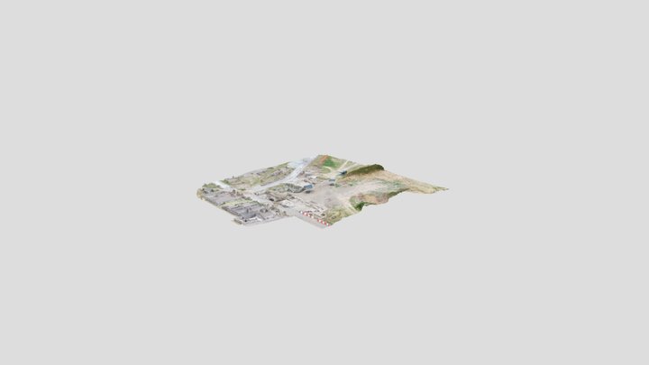 Area J Orthoimage 2025 3D Model