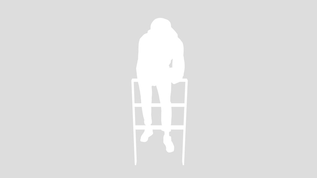 Guy In A Hoodie Leans On A Railing