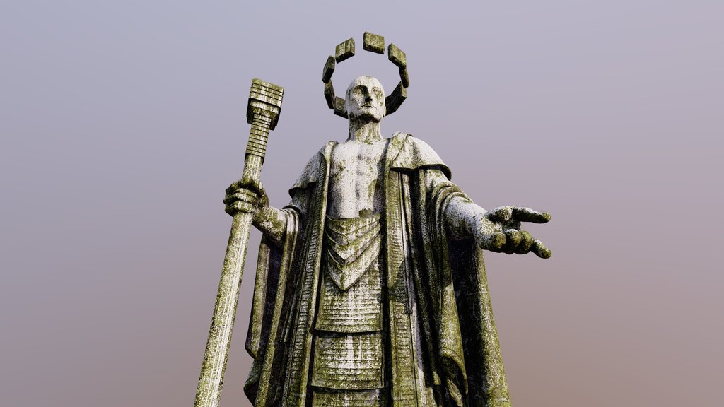 Giant Scifi Statue