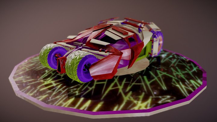JokeMobile 3D Model