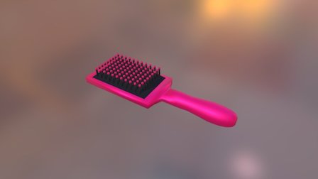 Hair brush 3D Model