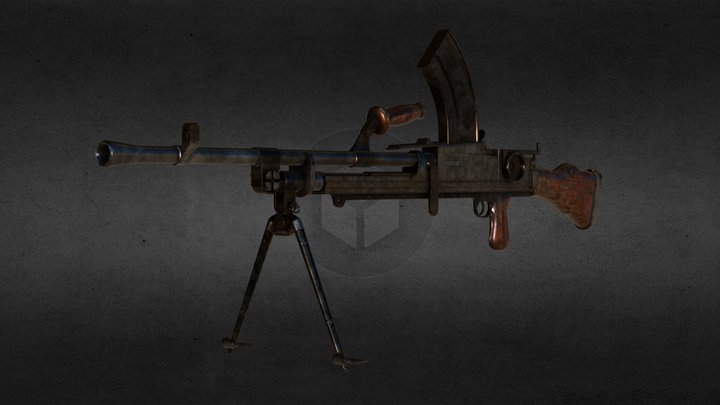 Bren Mark I 3D Model