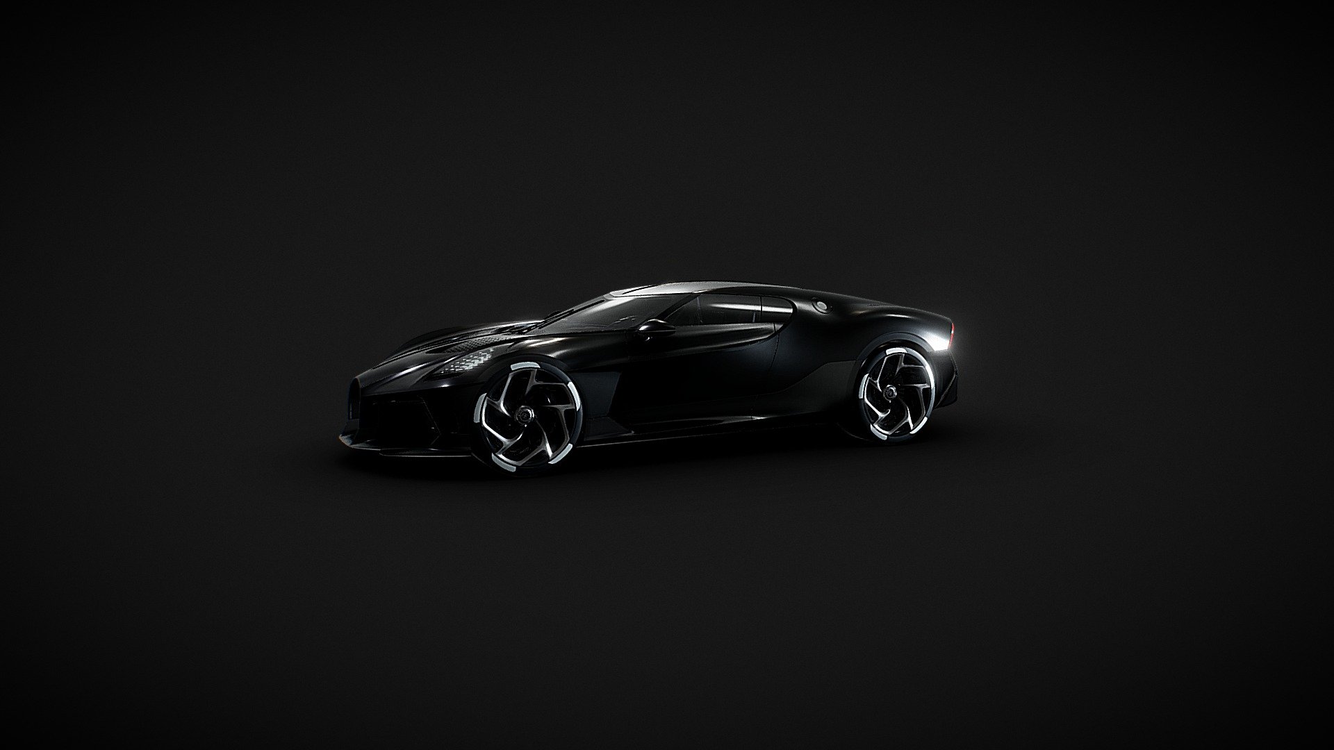 Bugatti La Voiture Noire | www.vecarz.com — Sketchfab embed 3D viewer