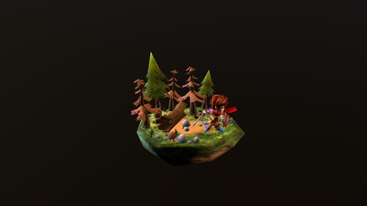 Knightandisland 3D Model