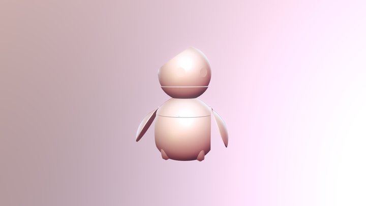 Beeboop Basic Animation 3D Model
