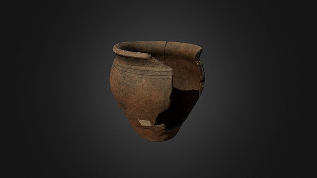 Pottery, 10th century, Gnezdovo. 3D Model