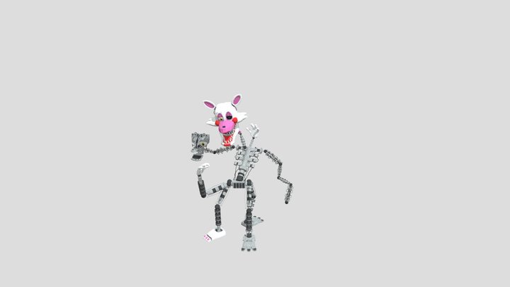 Mangle V2 poorly made in Blockbench 3D Model