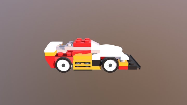 Lego car #1 3D Model