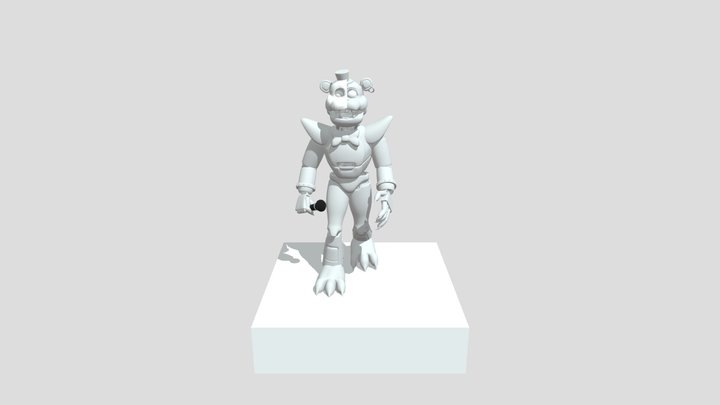GR Freddy New Walking Anim 3D Model