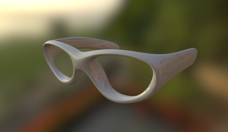 Glasses 02 3D Model
