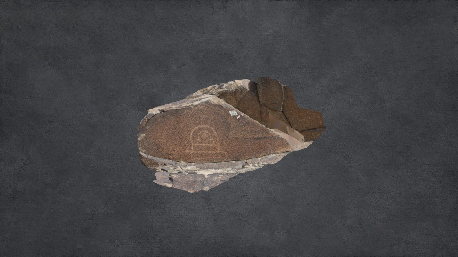 Rock Carving at Thalpan (Rock 179) - 3D model by cvlablums [06a2b81 ...