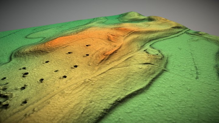 Vaukšu Baznīckalns – Free 3D Model STL