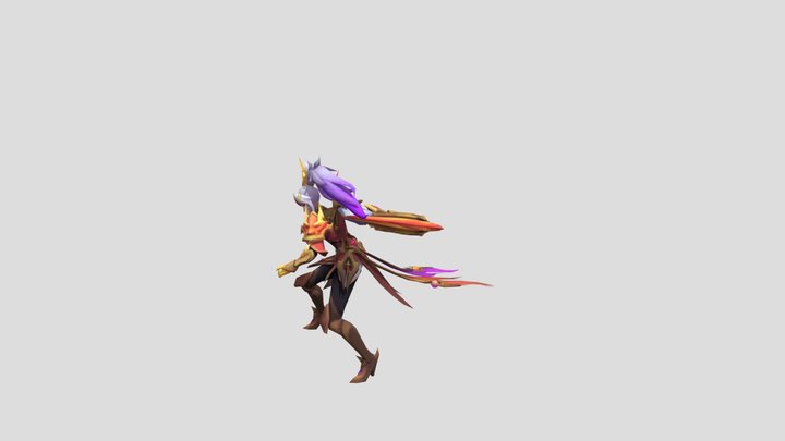 hanabi_vessel_of_rage_in_game 3D Model