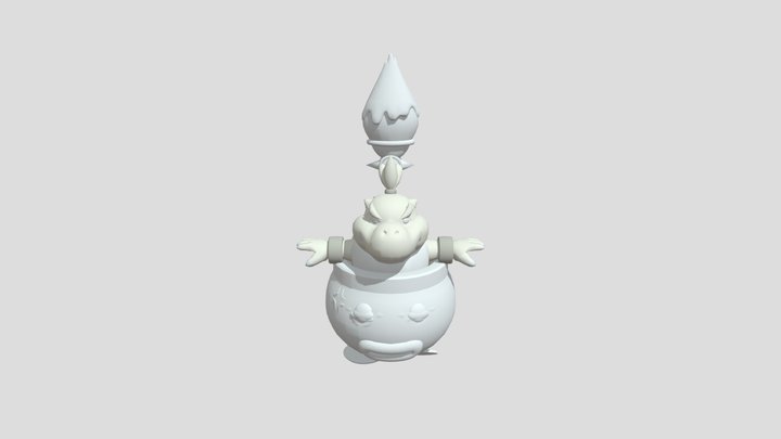 Bowser Jr 3D Model