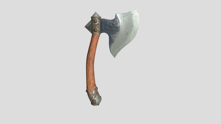 Ancient time weapon 3D Model