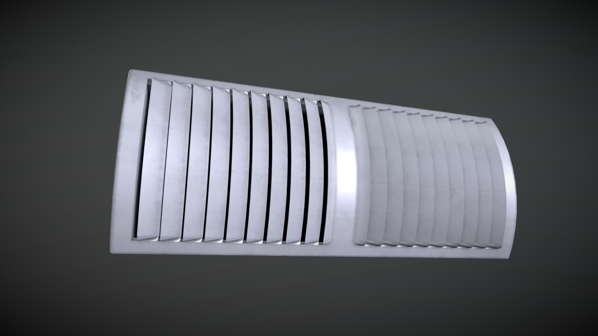 Vent Curved 3D model by AleinInDLand [06a871c] Sketchfab
