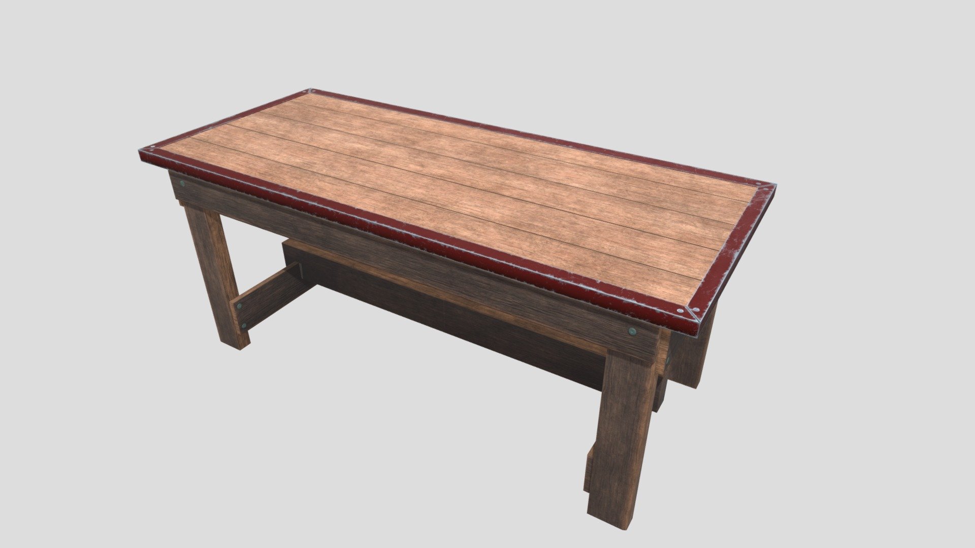Wooden work table
(lowpoly)