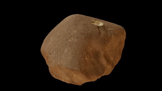 A Kabai meteorit (egész). Meteorite of Kaba