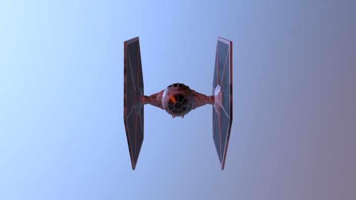 TIE Fighter 3D Model