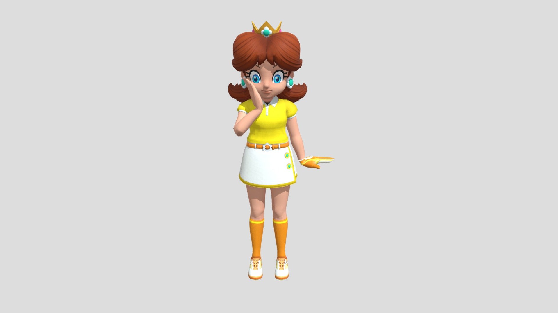 Daisy posing - Download Free 3D model by XxDeafYesxx [06abebd] - Sketchfab