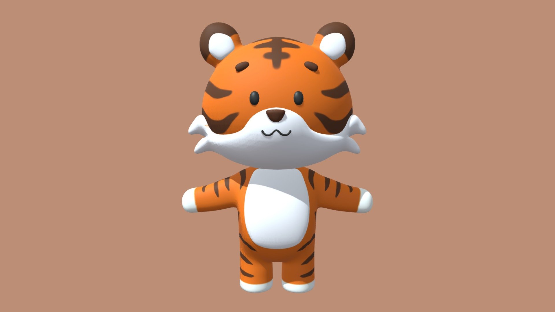 ArtStation - Tiger Animated 3d Model