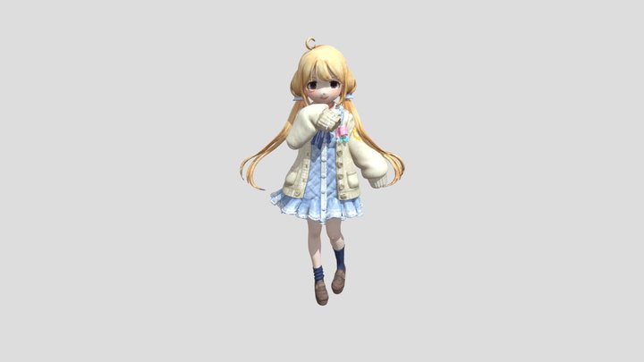 Anzu Futaba 3D Model