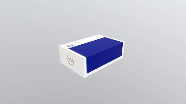Noble Boy- Carton Option 3 3D Model