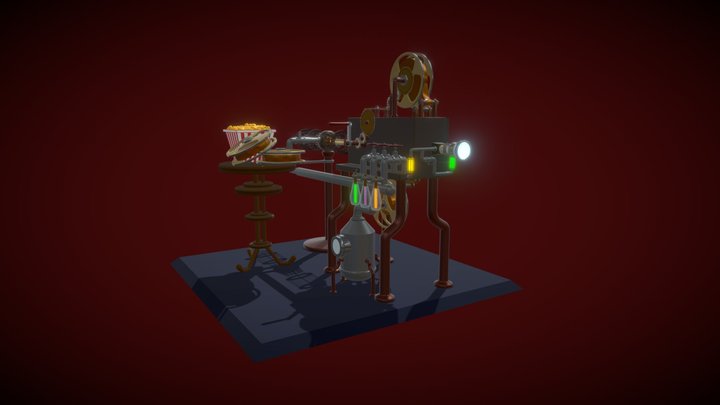 Курсовая работа. Драфт 3D Model
