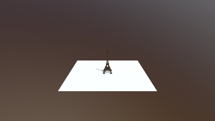 EIFFEL TOWER LEVEL1 3D Model
