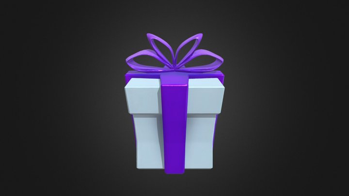 Fortnite Gift (UEFN ready) 3D Model