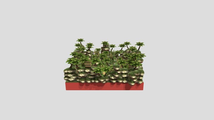 Jungle Koth & Mines - 200x200 | nutellim 3D Model