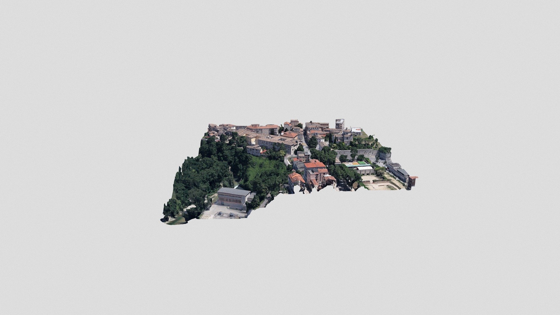Porta Romana (Ascoli Piceno) Download Free 3D model by yidian.studio