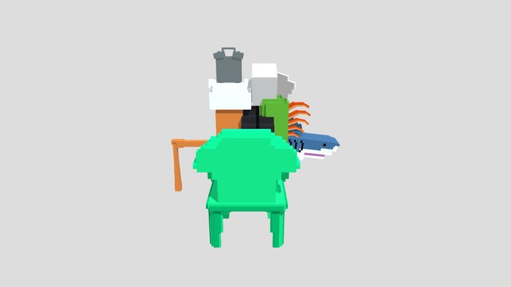 La Kerkurkar Combinasion reuploaded 3D Model