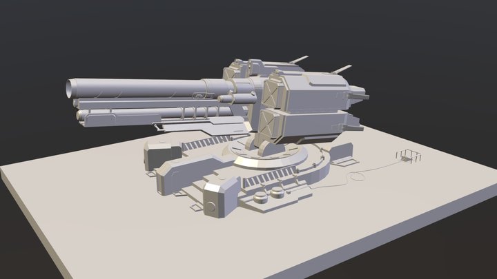 Mortar 3D Model