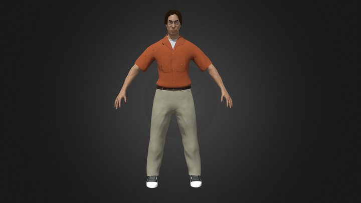 Steve Buscemi likeness 3D Model