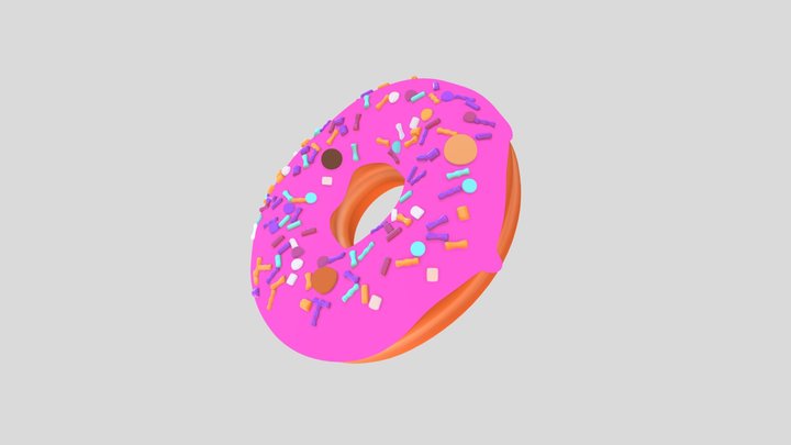 Donut // by alexmile 3D Model