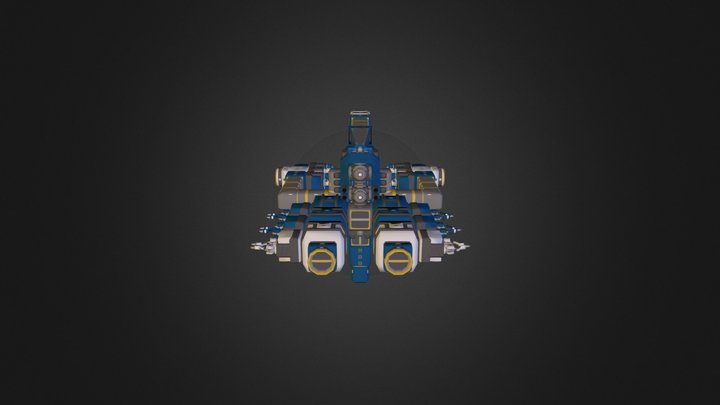 Space Engineers - Assembly Ship 3D Model