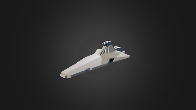 Venator Republic Cruiser 3D Model