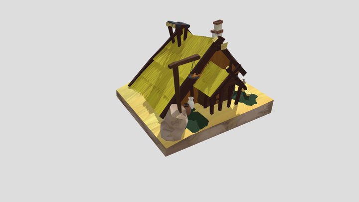 Viking Potter 3D Model