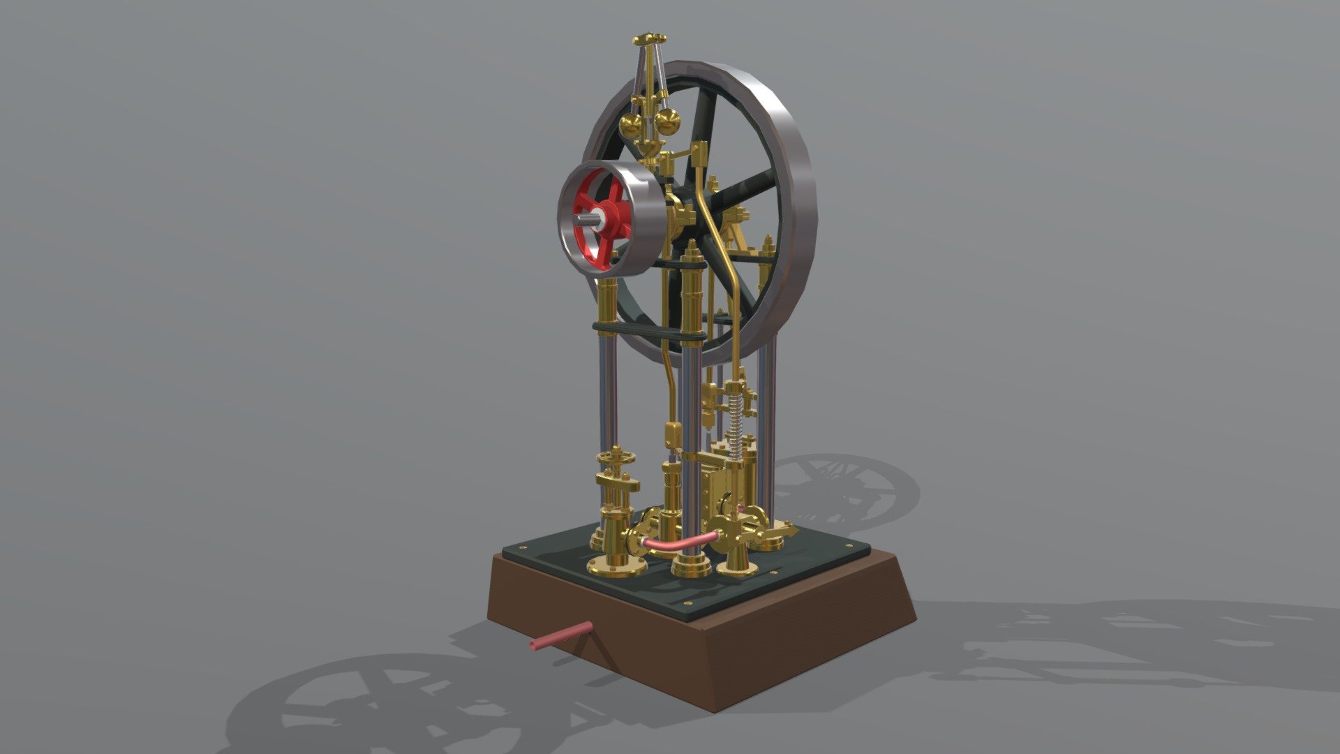 Dampfmaschine HW6 Details
