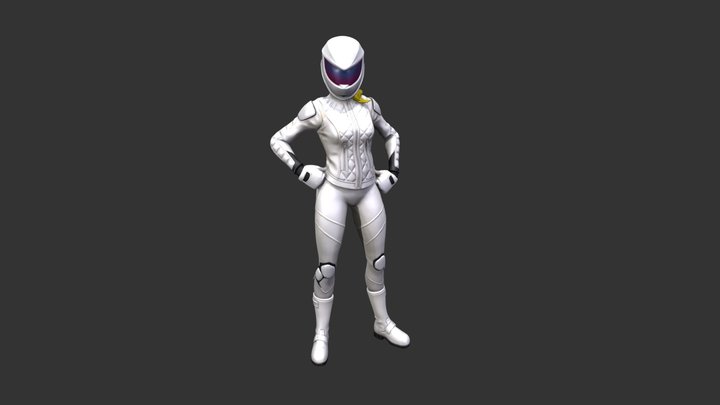 Whiteout Outfit 3D Model