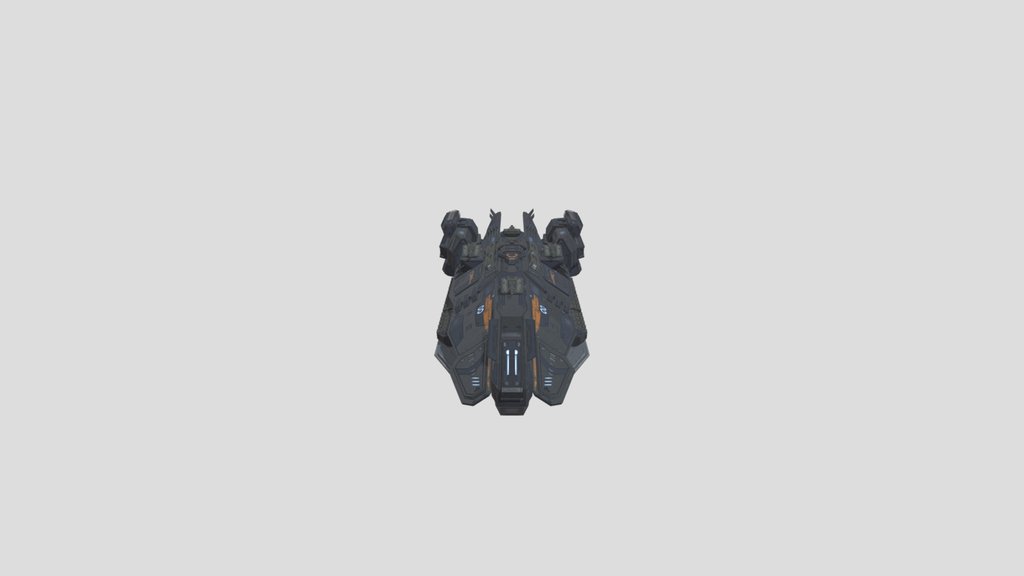 Scifi Battlecruiser