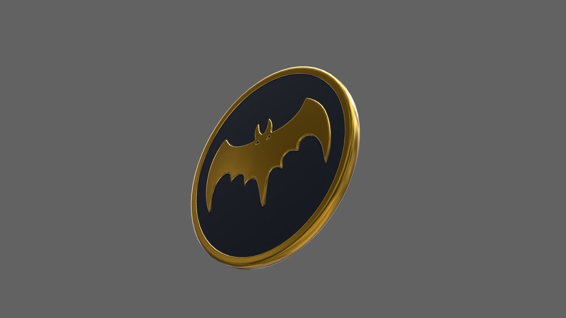 Bat Coin 3D model by elektronek [06b6bb1] Sketchfab