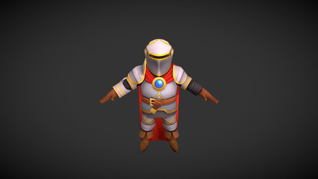 Knight Main Mesh - 3D model by Jenise Ong (@jenise_ong) [06b7833 ...
