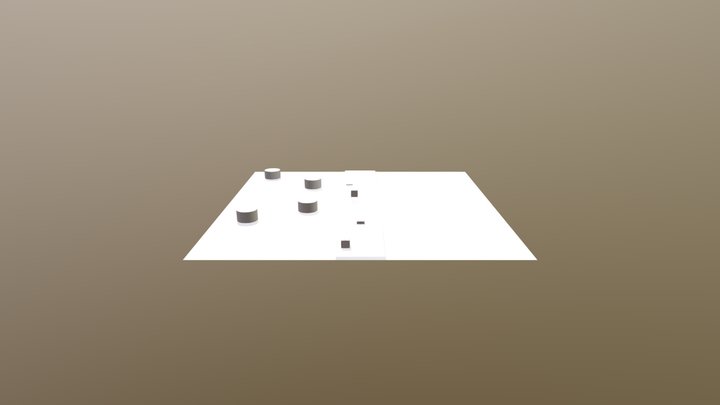 MushroomForestScene2 3D Model